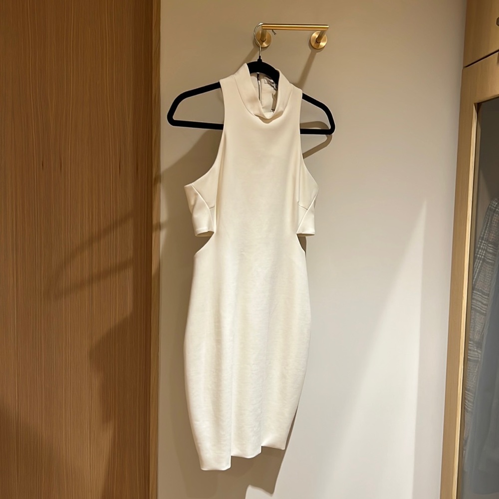 White Elizabeth and James cut out dress